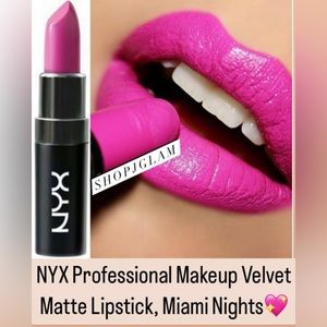 NEW NYX Miami Nights Matte Lipstick MAKEUP